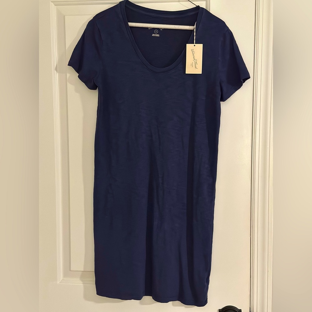 New with tags size small universal thread blue tshirt dress